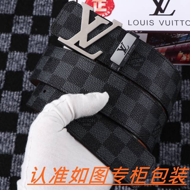 品名 Lv..路易..威登原单 材料 百分百头层牛皮 保证真皮 24K纯钢扣双面可用专柜同等质量 送人自用首选包装 请认准如图专柜包装 赠送打孔器 银联发票 宽