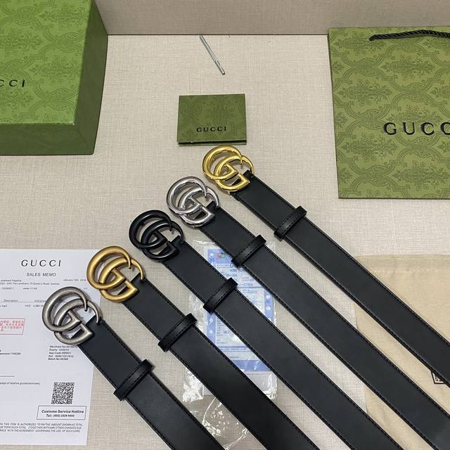 品牌 古驰gucci 等级 原版品质.头层牛皮 专柜售经典爆款开模 油边精致 电脑车线 手感柔软.实物拍摄无修饰 上身效果超好 长度可裁剪.配专柜全套包装.送礼