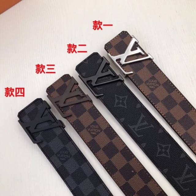 路易威登 Louis Vuitton 原单正品 于法国1854年诞生 宽度4.0Cm 采用专属面料配进口意大利进口优质头磨沙底 柔软结实 贴身耐磨 纹路清晰 专