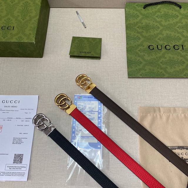 品牌 古驰gucci 等级 原版品质 头层牛皮 专柜售经典爆款开模 油边精致 电脑车线 手感柔软 实物拍摄无修饰 上身效果超好 长度可裁剪 配专柜全套包装 送礼