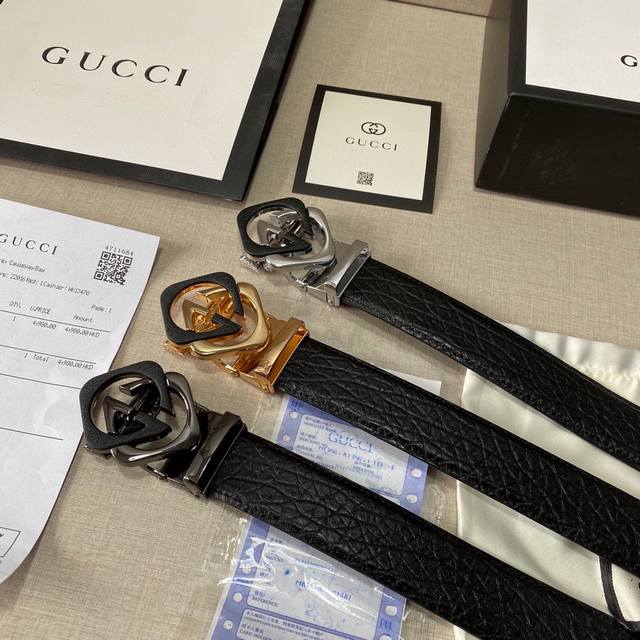 品牌 古驰gucci P 等级 原版品质 头层牛皮 专柜售经典爆款开模 油边精致 电脑车线 手感柔软 实物拍摄无修饰 上身效果超好 长度可裁剪 配专柜全套包装