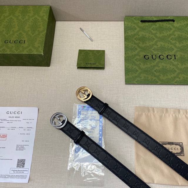 品牌 古驰gucci P 等级 原版品质 头层牛皮 专柜售经典爆款开模 油边精致 电脑车线 手感柔软 实物拍摄无修饰 上身效果超好 长度可裁剪 配专柜全套包装