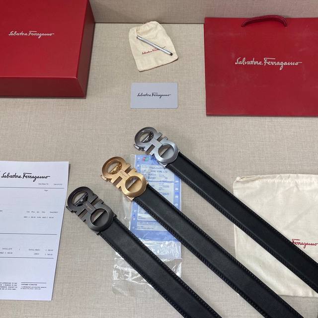 品牌 菲拉格慕ferragamo 等级 原版品质 头层牛皮 专柜售经典爆款开模 油边精致 电脑车线 手感柔软 实物拍摄无修饰 上身效果超好 长度可裁剪