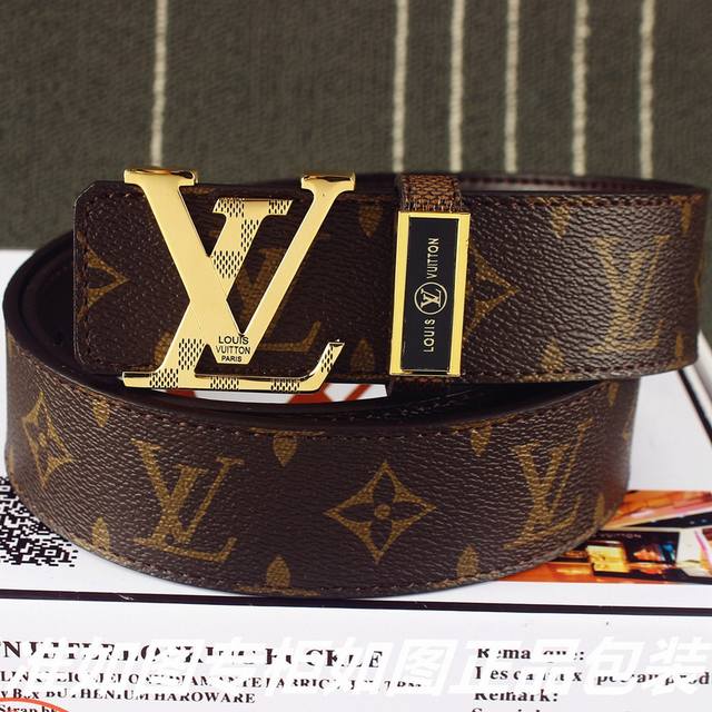 品名 Lv..路易..威登原单 型号 认准如图专柜包装 赠送打孔器 材料 百分百头层牛皮 黑格 咖啡格 老花 黑老花 保证真皮 专柜同等质量 送人自用首选 包装