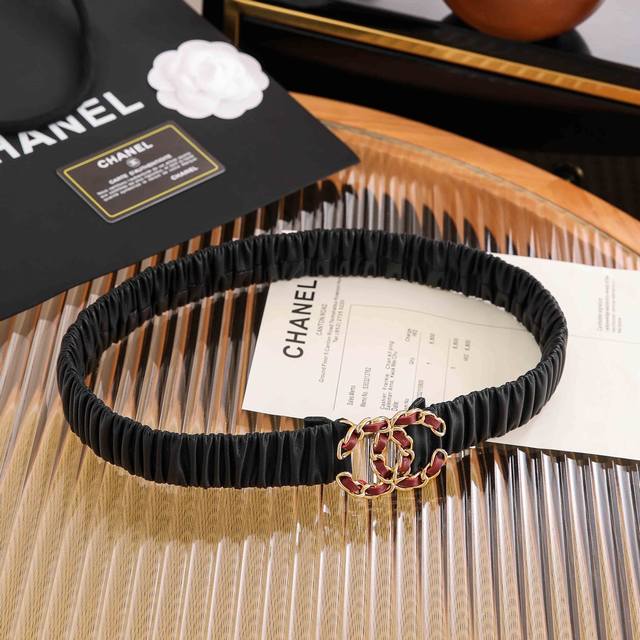 特 Chanel Cc链条 黄铜logo扣 小牛皮 银色金属 与 金色金属 3.0Cm精品 弹力十足 百搭 优雅 码数含扣s=65Cm总长 可用75、80、85