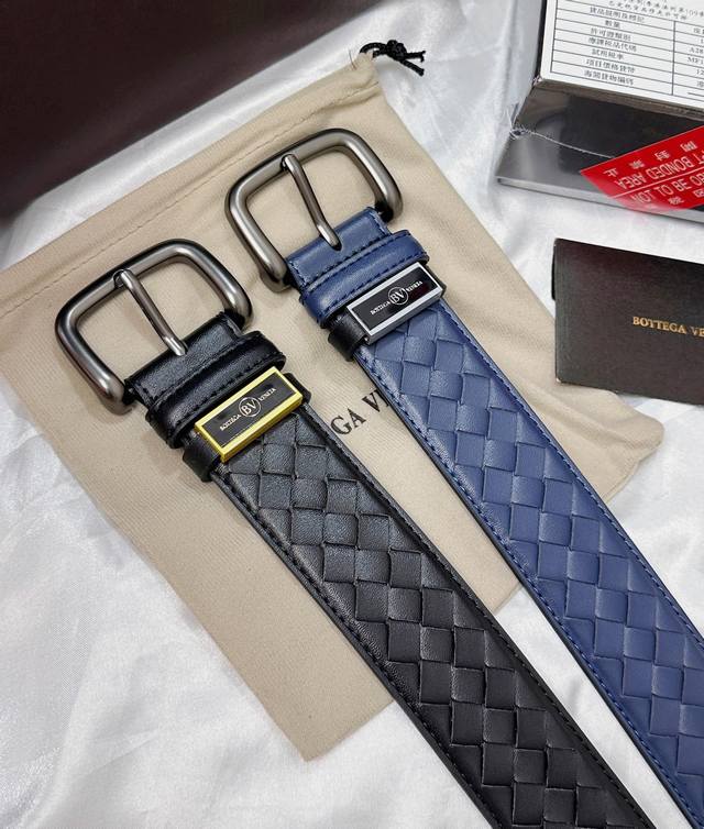 皮带：Bottega Veneta.葆蝶家顶级. 腰带：BV原单复刻品质百分百头层牛皮，保证真皮。撞色编织.真空电镀.永不掉色.24K纯钢扣纯手工编织艺术烤漆渲