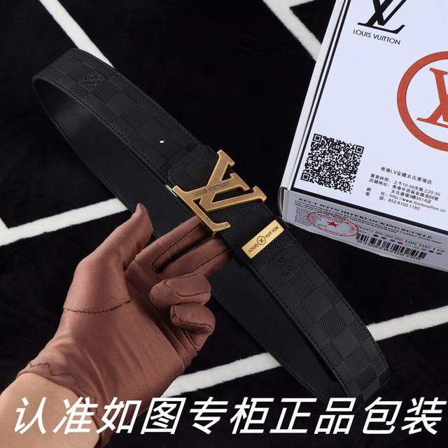 品名：Lv..路易..威登原单 型号：认准如图专柜包装，赠送打孔器 材料：百分百头层牛皮，24K纯钢扣保证真皮。专柜同等质量， 送人自用首选 包装： 请认准如图