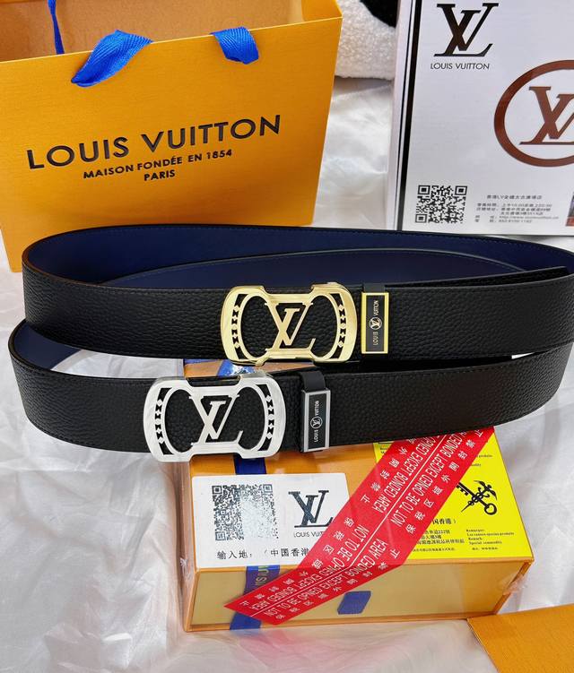 皮带：Lv..路易..威登顶级复刻. 腰带：原单品质百分百头层牛皮，保证真皮。雕花镂空工艺.真空电镀.永不掉色.24K纯钢扣头层小牛皮荔枝纹双面可用专柜同等质量