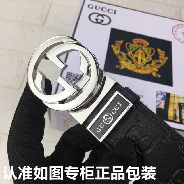 品牌：古奇.Gucci原单 型号：请认准如图专柜正品包装等级：意大利进口百分百头层牛皮，Gucci.古奇，世界著名奢侈品品牌。进口头层牛皮，国外专柜有同款。24