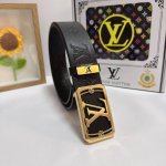 品名：LV..路易..威登 材质：原单牛皮腰带 百分百头层牛皮腰带保证真皮，24K纯钢扣，专柜原单品质、做工精细，时尚大牌，送人自用首选 包装： 请认准如图专柜