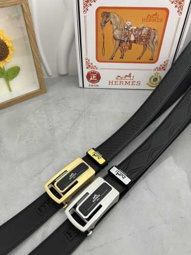 品名：爱马仕.HermèS 自动带 材质：原单牛皮腰带 百分百头层牛皮腰带保证真皮，24K纯钢扣，专柜原单品质、做工精细，时尚大牌，送人自用首选 包装： 请认准