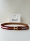 Bally 巴利 专柜同款 男士腰带 宽3.4Cm 这款选用反面土黄进口牛皮精制而成 正面金属扣 简约百搭 可调式长度可轻松匹配完美尺寸