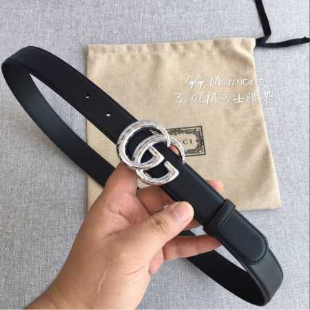 不带盒 古 奇 3.0Cm 专柜在售爆款 感谢客户反馈实拍图，顶级货 自己看细节 3.0Cm 3.8Cm都有货 码数齐 - 点击图像关闭