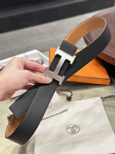 特 Belt Buckle & Reversible Leather Stra Mm