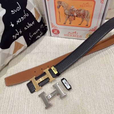 品名：爱马仕.Hermès 原单 材质：原单牛皮腰带 百分百头层牛皮腰带保证真皮，24K纯钢扣，专柜原单品质、做工精细，时尚大牌，送人自用首选 包装： 请认准如