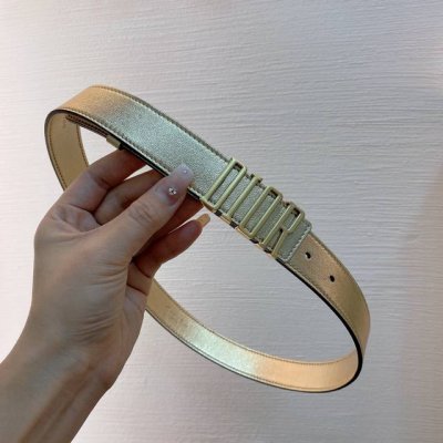 迪奥.Dior 配送专柜全套礼盒包装 D Ior 23 D-Fencedior腰带扣 内侧饰有christian Dior标志