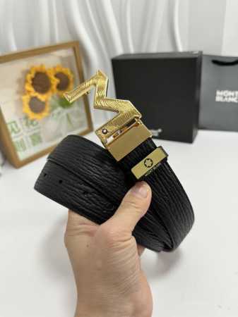 品名：万宝龙 Montblanc 材质：原单牛皮腰带 百分百头层牛皮腰带保证真皮，24K纯钢扣，专柜原单品质、做工精细，时尚大牌，送人自用首选 包装： 请认准如 - 点击图像关闭