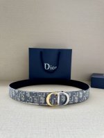 特 宽度3.5Cm 这款腰带扣是 Dior 新款单品，延续经典设计，饰以 Cd Icon 标志。光金和白色金属覆层形成鲜明的对比。可与各式 35 毫米腰带搭配，