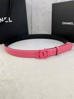 特 宽度3.0Cm Chanel 香奈儿 进口柔软小牛皮支持Nfc芯片官方网站链接扫码验证、哑色精品钢扣。