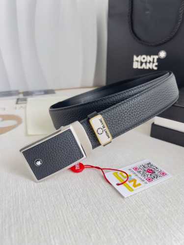 品名：万宝龙.Montblanc原单·腰带·自动皮带 型号：自动带，原版新款纯钢材质自动扣，双面头层牛皮实物拍摄， 材料：百分百头层牛皮，保证真