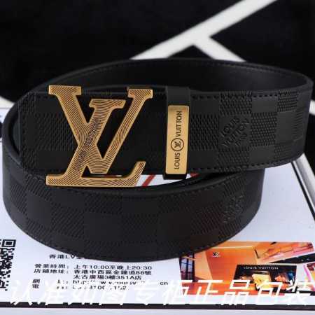 品名：Lv..路易..威登原单 型号：认准如图专柜包装，赠送打孔器 材料：百分百头层牛皮，24K纯钢扣保证真皮。专柜同等质量， 送人自用首选 包装： 请认准如图 - 点击图像关闭