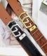 皮带：Gucci.古奇顶级复刻- 腰带：原单品质百分百进口原厂头层牛皮皮带，保证真皮腰带，雕花镂空镶钻石设计24K纯钢扣.永不掉色进口原厂鳄鱼皮纹路.纯手工双线