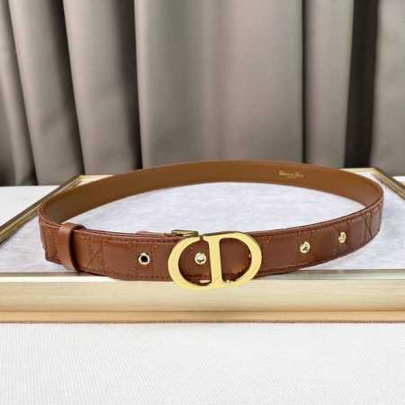 Ior 23Dior标志经典款. 3.0Cm精品 戴妃格纹腰带 百搭经典 - 点击图像关闭
