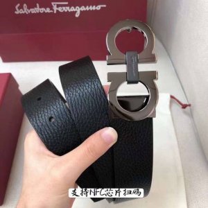 配专柜包装，菲拉格慕 35Mm！海外代工厂出货，采用双面自然甩头层牛皮，风格现代，为日常造型增姿添彩，达到修身效果，区别一般市场货。高端大气