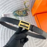 爱马仕 特种皮腰带自动带系列 ，原厂五金精品不锈钢扣，手感柔软舒适 宽3.5Cm。