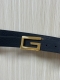 3.5宽双面荔枝纹压G.双面进口皮，搭配精品旋转夹扣，