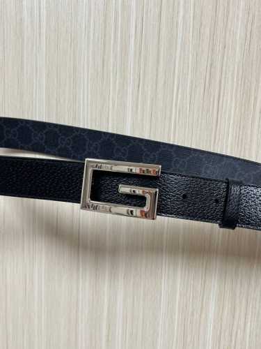 3.5宽黑仿.猪皮纹，双面进口皮，搭配精品旋转夹扣，