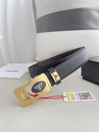 品名：普拉达.Prada 腰带 皮带自动带 型号：自动带，经典纯钢材质自动扣，图片实物拍摄 材料：百分百头层牛皮，保证真皮。24K纯钢扣专柜同等质量， 双面头层 - 点击图像关闭