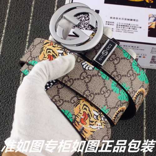 品名：古奇.Gu…Cci原单 型号：认准如图专柜包装，赠送打孔器 材料：百分百头层牛皮，保证真皮。24K纯钢扣动物系列专柜同等质量， 送人自用首