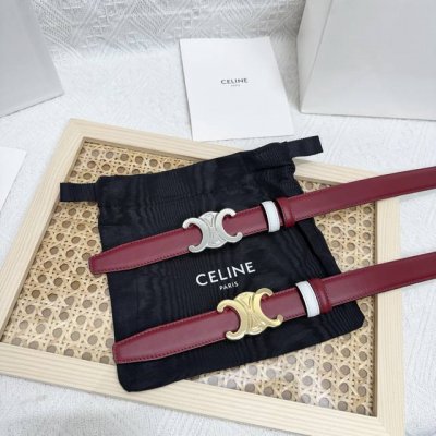 Celine 经典凯旋门挂扣Cm 双面可用 原厂小牛皮材质 经典百搭 永不过时