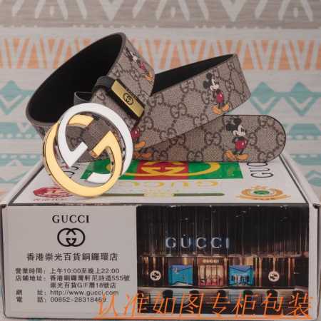 腰带皮带：古奇原单牛皮腰带 男款皮带：材质百分百头层牛皮腰带保证真皮皮带，专柜原单品质、做工精细，时尚大牌，送人自用首选包装： 请认准如图专柜包装赠送打孔器手提 - 点击图像关闭