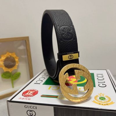 品名：古奇.Gu...Ci 原单 材质：原单牛皮腰带 专柜原单品质、做工精细，时尚大牌，送人自用首选 包装： 请认准如图专柜包装赠送打孔器手提袋专柜礼盒宽度3.