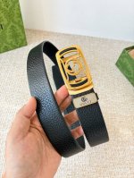 品名：古奇.Gu...Cci 腰带自动带 皮带 DDD 型号：自动扣，纯钢材质自动扣，自动带身，尾部外穿款 DDD 材料：百分百头层牛皮，保证真皮。24K纯钢扣