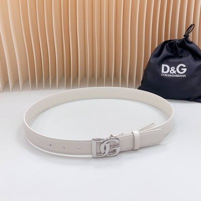 特 3.0Cm D&G 官网新款，双面头层牛皮皮料，长度：.75.80.85.90.95.100.欧，铜五金扣原版开模定制庆祝]
