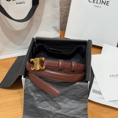 凯旋门女生皮带 光滑牛皮革，金色饰面金色件，复古时尚的凯旋门经典Logo 五金做的是亮面金扣，厚金电镀，不易掉色，耐磨耐用，任何风格都能驾驭. 宽度1.8Cm