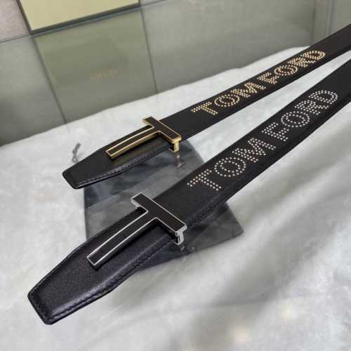汤姆福特最新网红爆款双面头层牛皮配原装盒专柜同步3.8宽新款上市了，原版牛皮，搭配钢扣，优雅，大方用的方便。谢谢你转载。