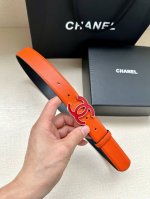 特 宽度3.0Cm Chanel 香奈儿进口柔软小牛皮纹路清晰五金配件金 银色金属磨胶钢扣。