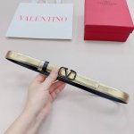 2.0Cm华伦天奴官网新款，双面原版小牛皮，扣宽2.0Cm 长度75.80.85.90.95.100欧，双层金属五金原版开模定制