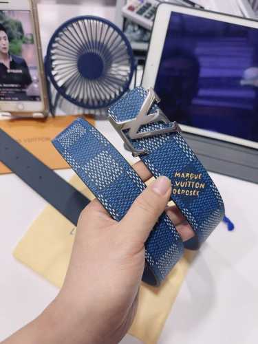 特 Louis Vuitton[正]经典原单品质，经典印花面配原版平纹皮，搭配原单精品扣，精工制作，细节看图，实物拍摄，高端奢华，宽度4.0Cm