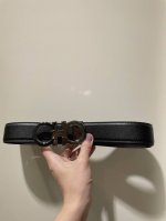 原厂皮 Fg菲拉格慕 男士皮带3.5Cm 采用进口平纹牛皮 纯铜五金扣 自由裁剪 8字寓意的腰带万贯 高雅华贵与实用性并存 是高辨识度的成功男士不二之选 西装