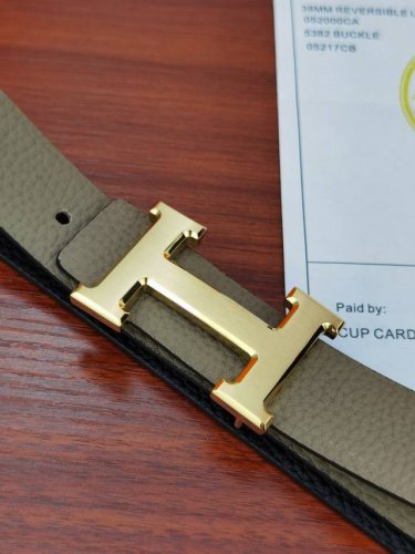 宽2.5Cm 爱马仕 HermèS 316不锈钢扣 搭牛皮女式细款皮带 腰带 裙带 多搭色配 原品单质