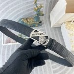 范思哲 特种皮腰带自动带系列 ，原厂五金精品不锈钢扣，手感柔软舒适 宽3.5Cm。