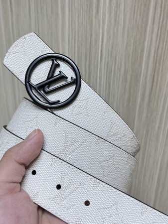 4.0当季新款 一面进口小牛皮 一面进口帆布印花 可双面用 搭配精品扣头 实物实拍 - 点击图像关闭