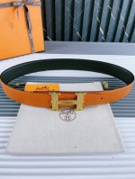 爱马仕 经典原单品质，经典双面荔枝纹，搭配原单精品钢扣，精工制作，细节看图，实物拍摄，高端奢华，宽度3.8Cm