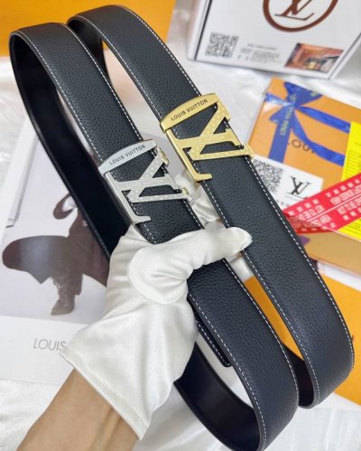 皮带：Lv..路易..威登顶级复刻 -150 腰带：原单品质百分百进口原厂头层牛皮，保证真皮。雕花设计.真空电镀.永不掉色.24K纯钢扣头层小牛皮系列双面可用专