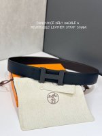 爱～马仕、Constance Belt Buckle & Reversible Leather Strap 38Mm 顶级